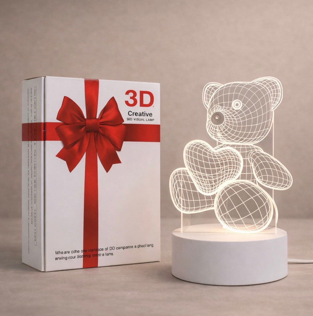 3D Motivlampe – Stimmungslicht für jeden Raum