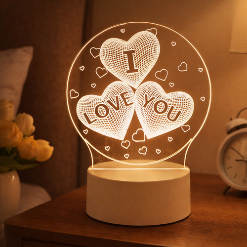 3D Motivlampe – Stimmungslicht für jeden Raum