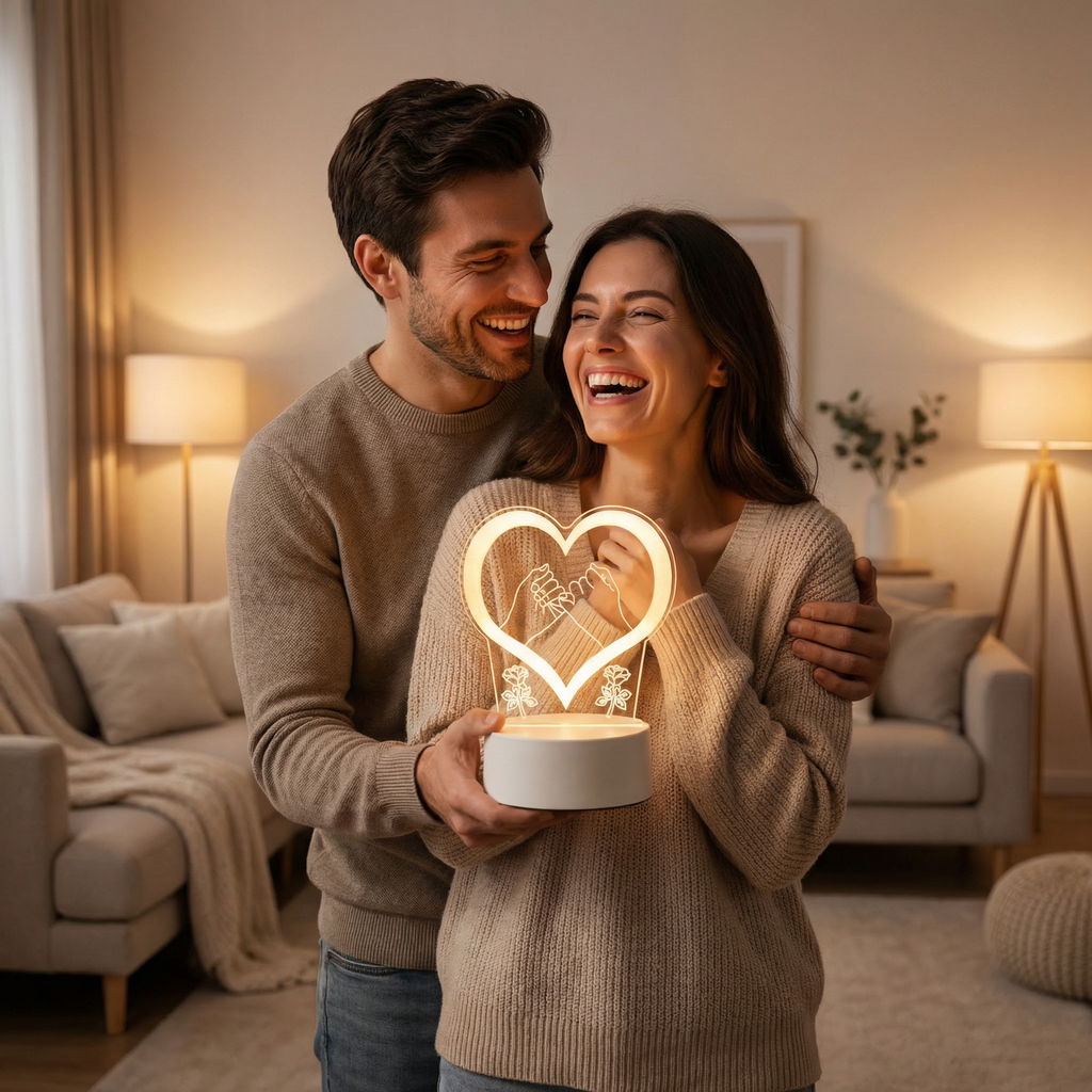 3D Motivlampe – Stimmungslicht für jeden Raum